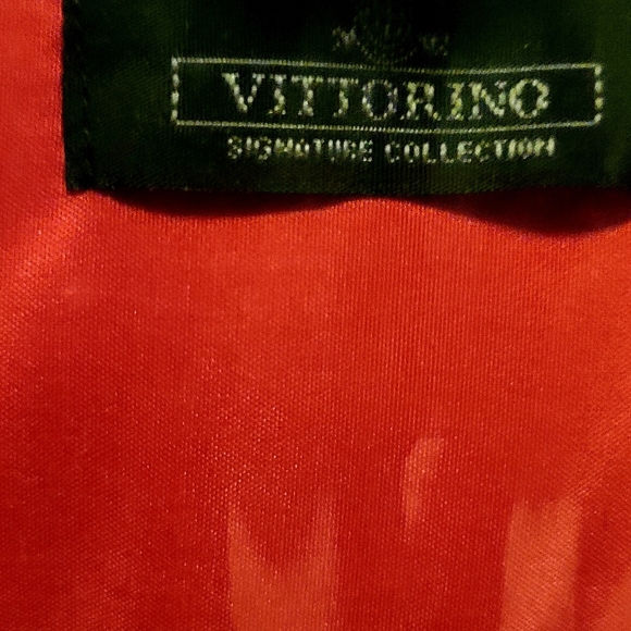 Vittorino Dress Shirt with Tie and pocket chief size XL 34-35  Brandnew in Box - Picture 9 of 14